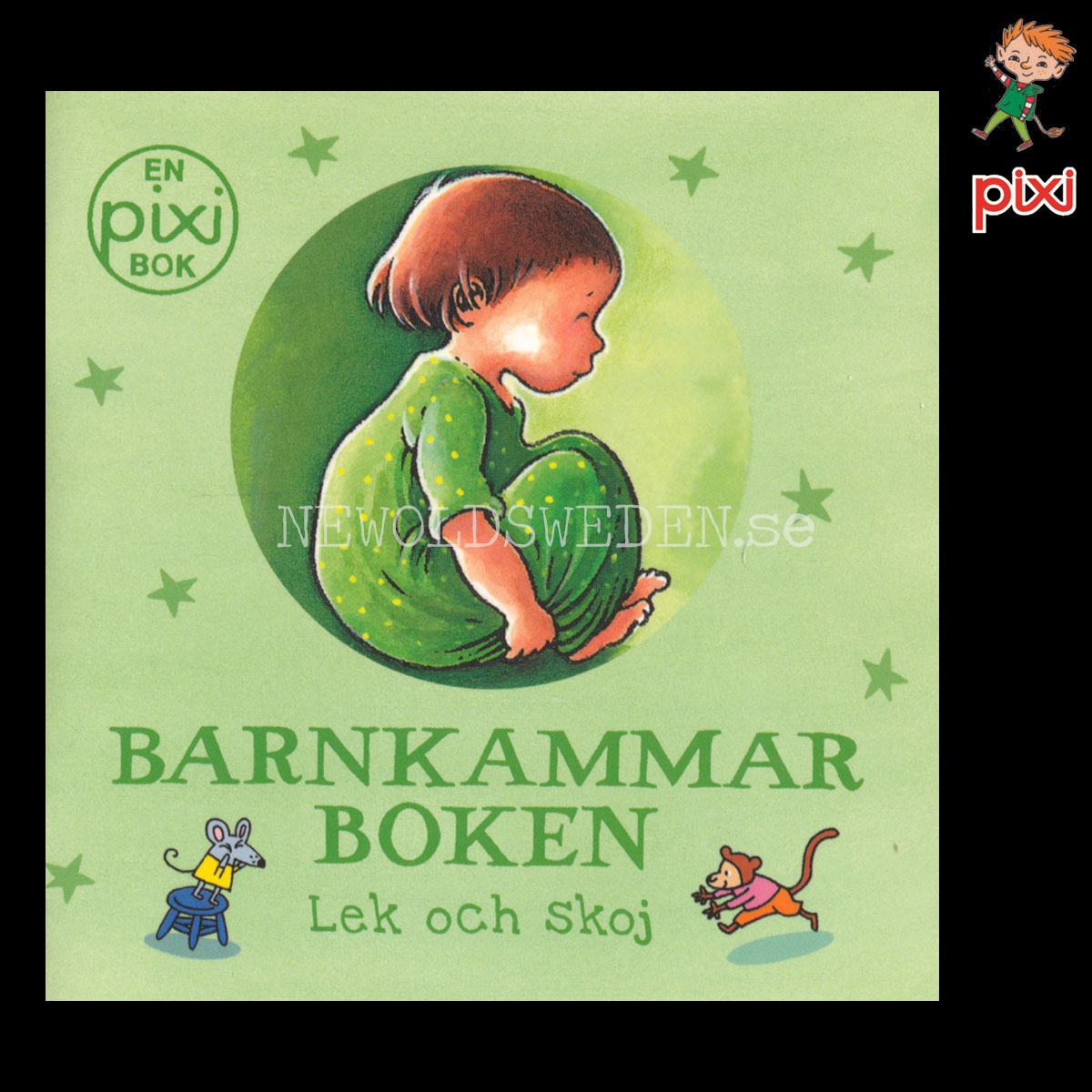 Barnkammarboken PIXIBOX - 7 stycken Pixiböcker TT - 9