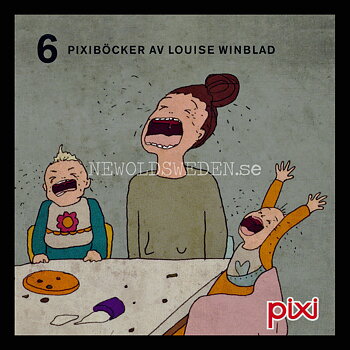PIXIBOX Louise Winblad - No.1-6 Pixiböcker