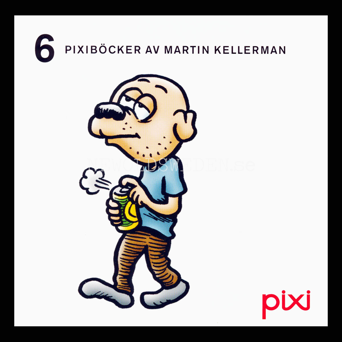 PIXIBOX ROCKY Martin Kellerman - No.1-6 Pixiböcker