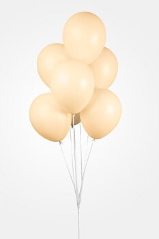 Ballonger Macaron Aprikos 30 cm