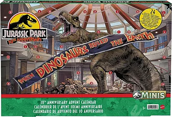 Jurassic Park Minis 30th Anniversary Adventskalender 2023