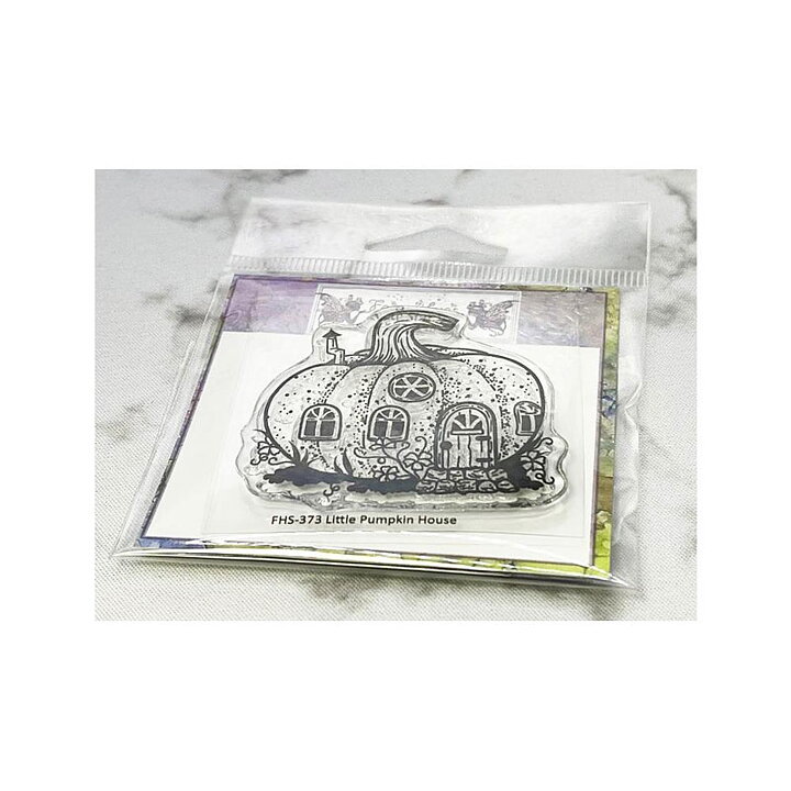 Fairy Hugs Clear Stamps - Pumpkin House