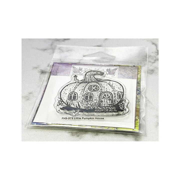 Fairy Hugs Clear Stamps - Pumpkin House
