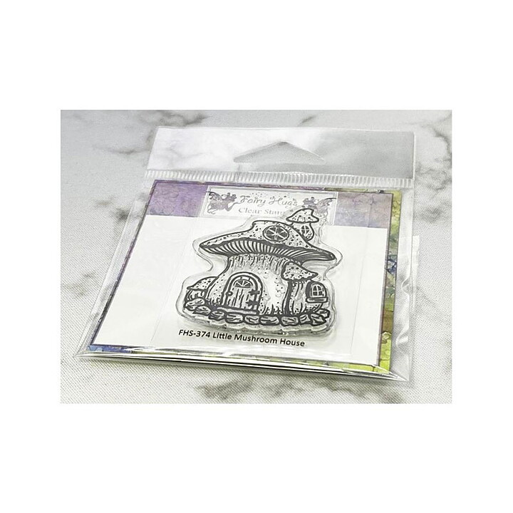 Fairy Hugs Clear Stamps - Little Mushroom House