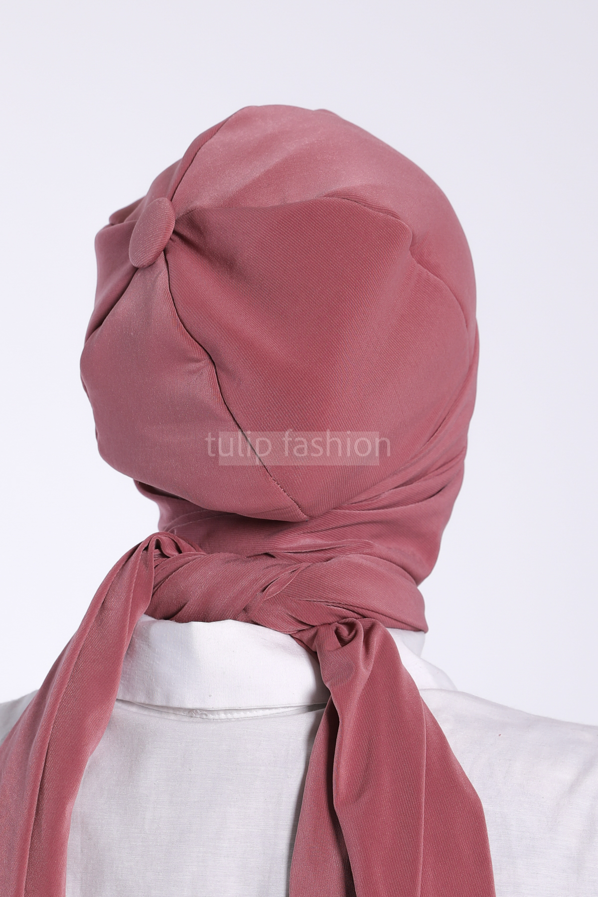 Beret Hat Hijab Hijab Instant With Beret Hat Rose Tulip Fashion