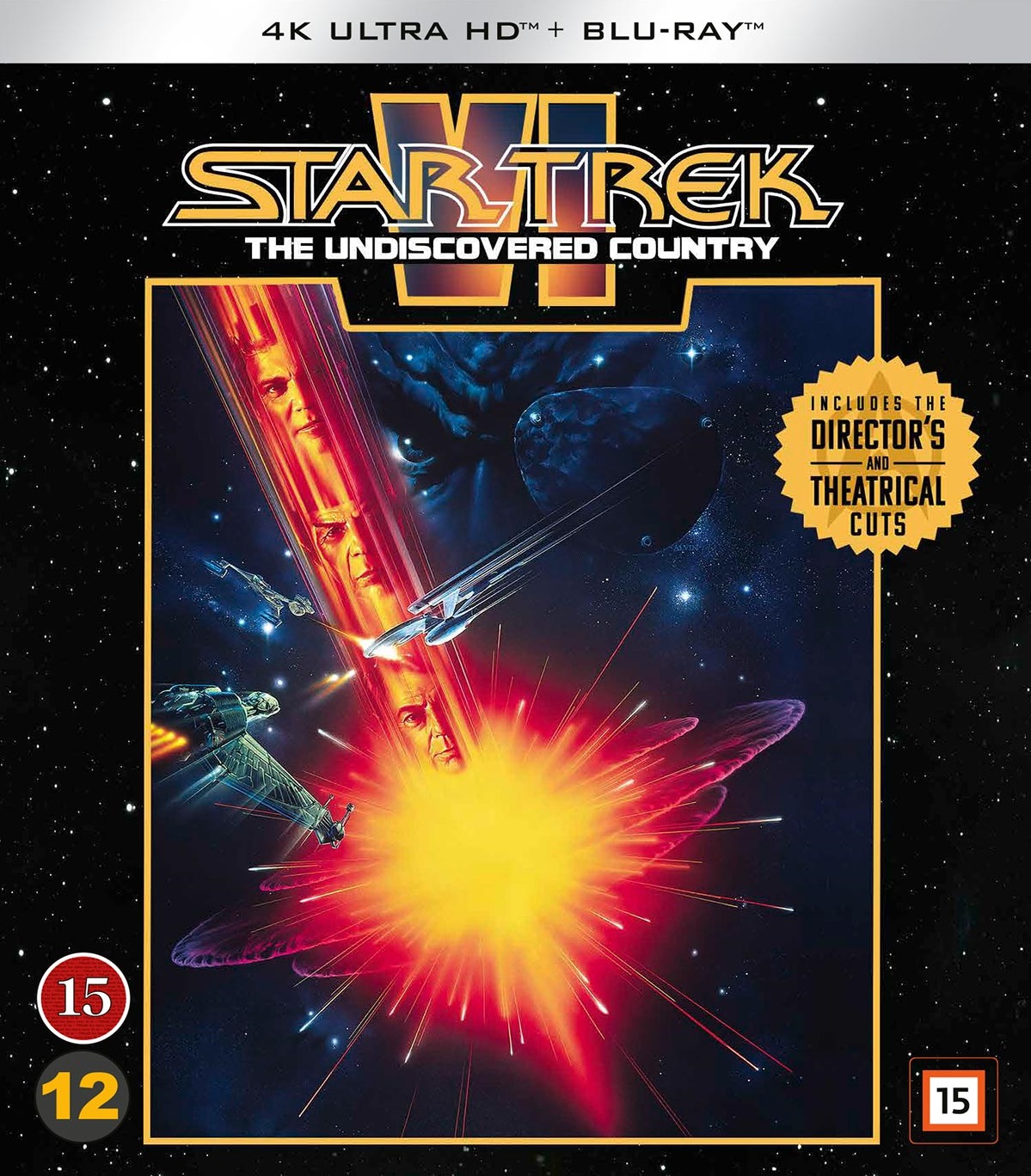 Star Trek 6 - The Undiscovered Country (4K Ultra HD + Blu-ray ...