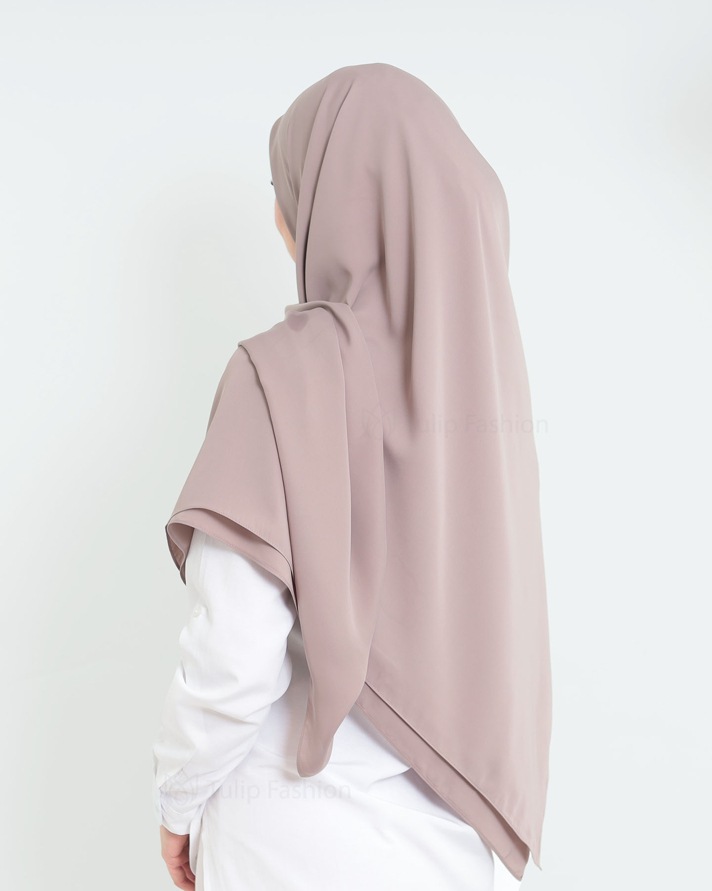 Hijab - Maxi Square Medina Chiffon - Taupe - 2