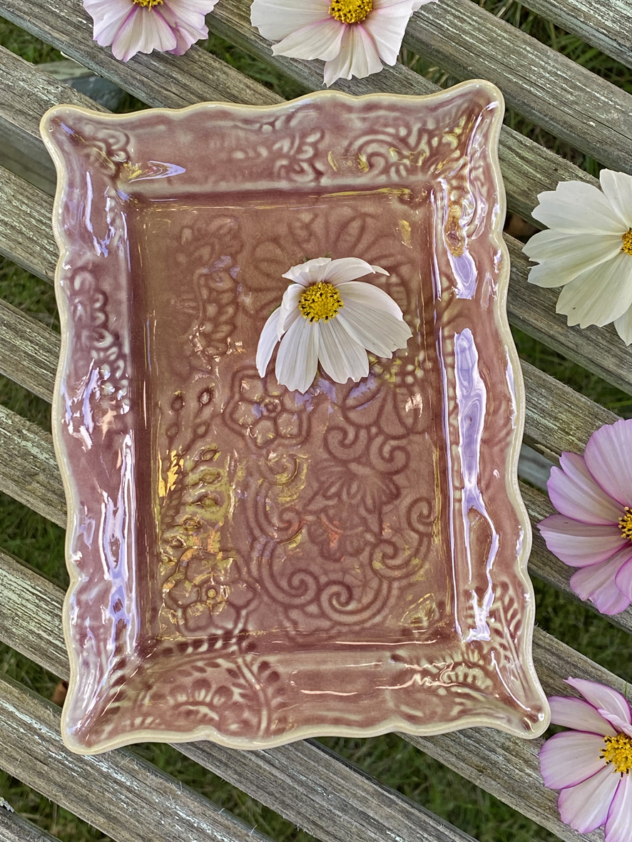 Delikatessfat , old rose