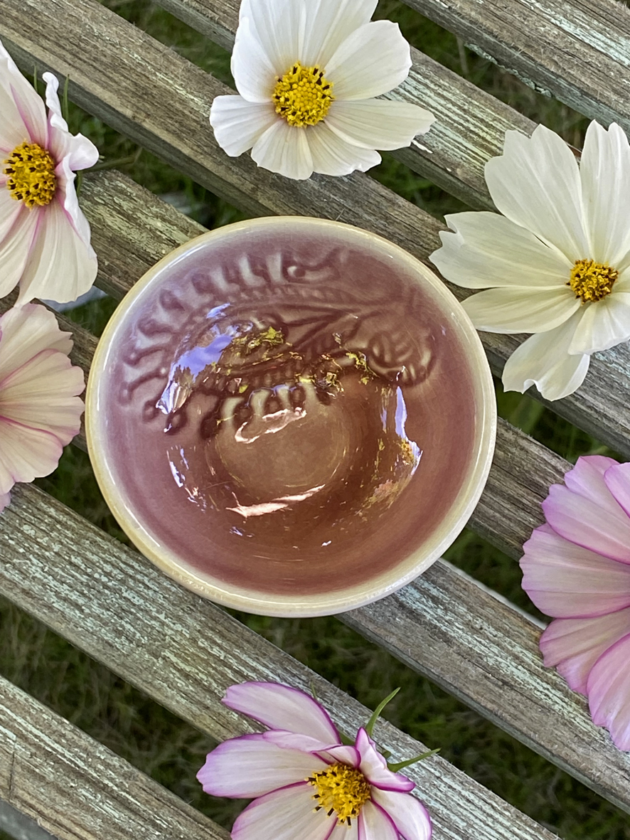 Small dip bowl, old rose - 2