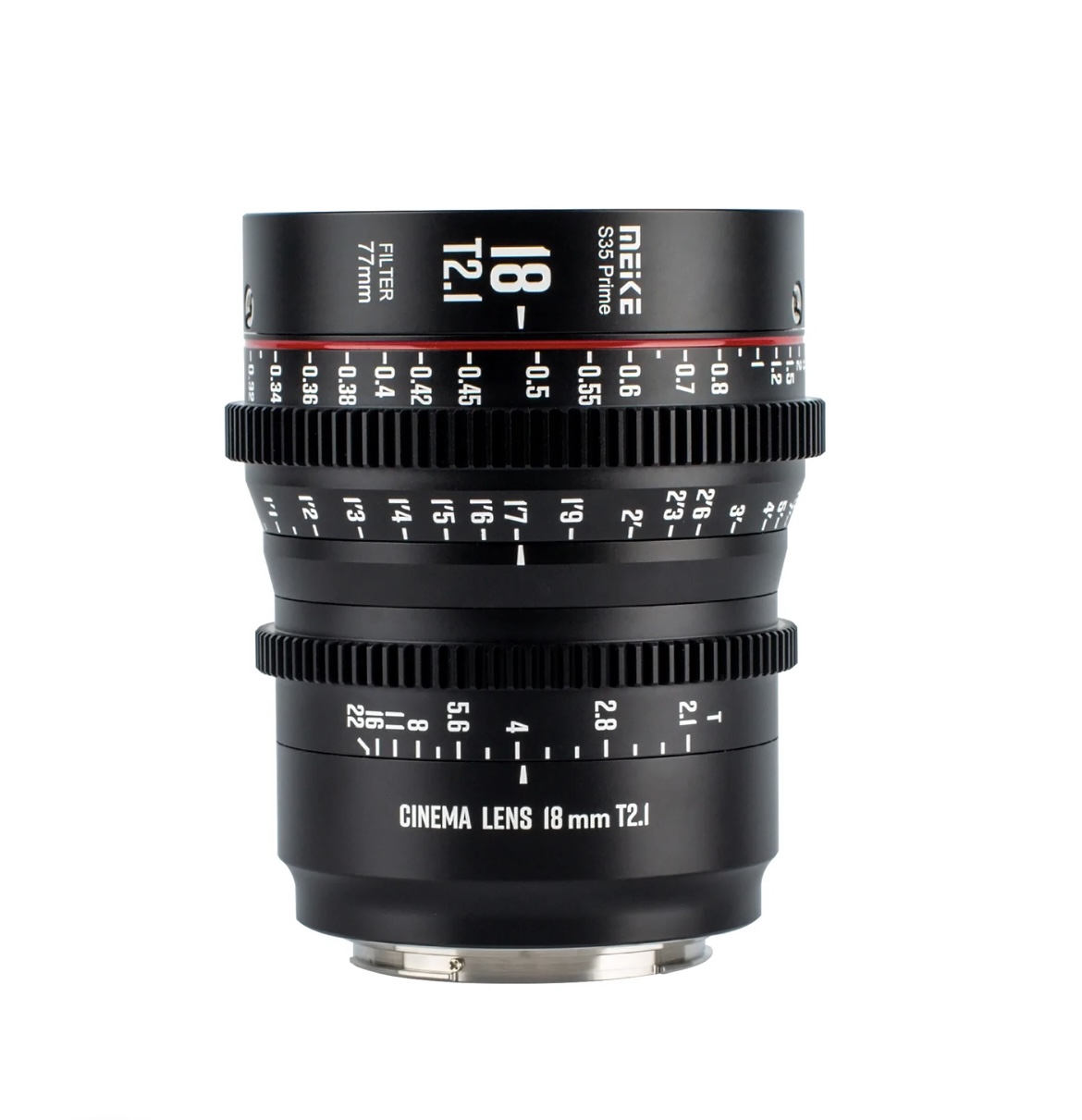 Meike Cine Prime 18mm T2.1 S35 Iins EF – för filmskapare