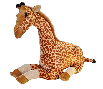 Wild Republic Cuddlekins Jumbo Giraff, 76 cm