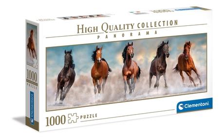 Clementoni High Quality Collection Pussel Hästar Panorama, 1000 Bitar
