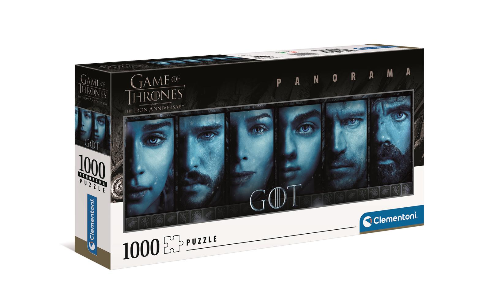 Clementoni Game of Thrones Pussel Panorama, 1000 bitar