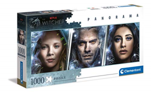 Clementoni High Quality Collection Panorama Pussel The Witcher, 1000 Bitar