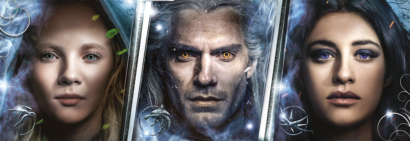 Clementoni High Quality Collection Panorama Pussel The Witcher, 1000 Bitar - 2
