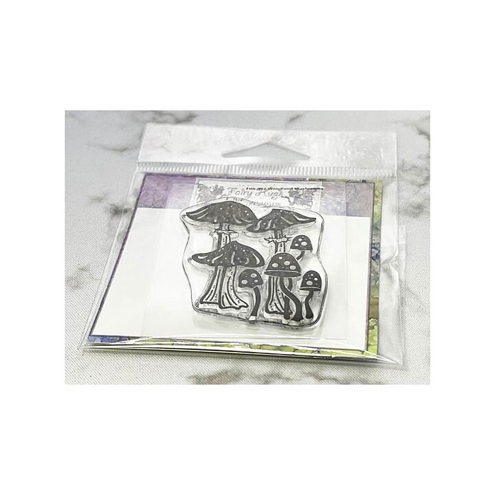 Fairy Hugs Clear Stamps - Woodland Mushrooms