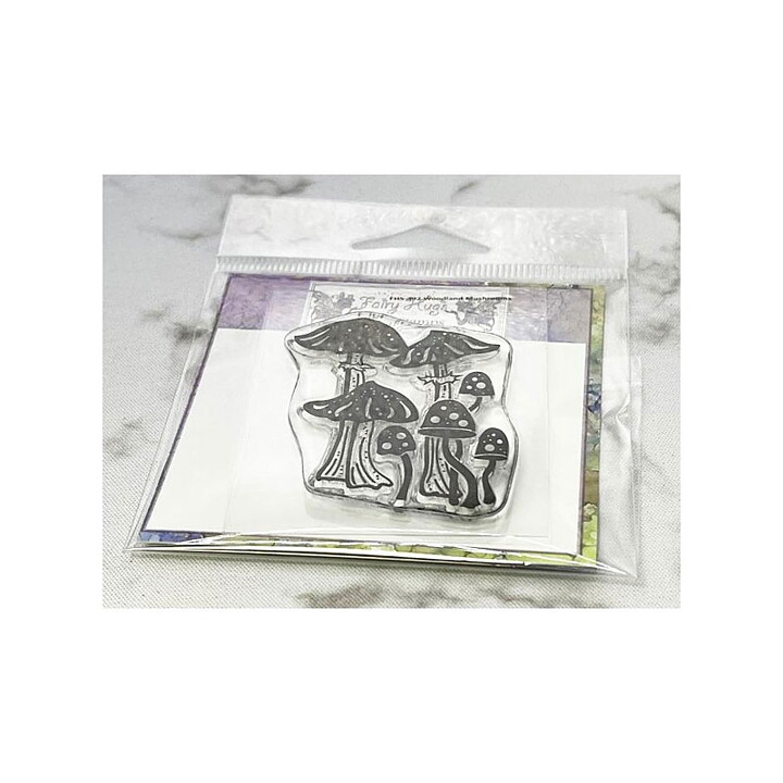 Fairy Hugs Clear Stamps - Woodland Mushrooms