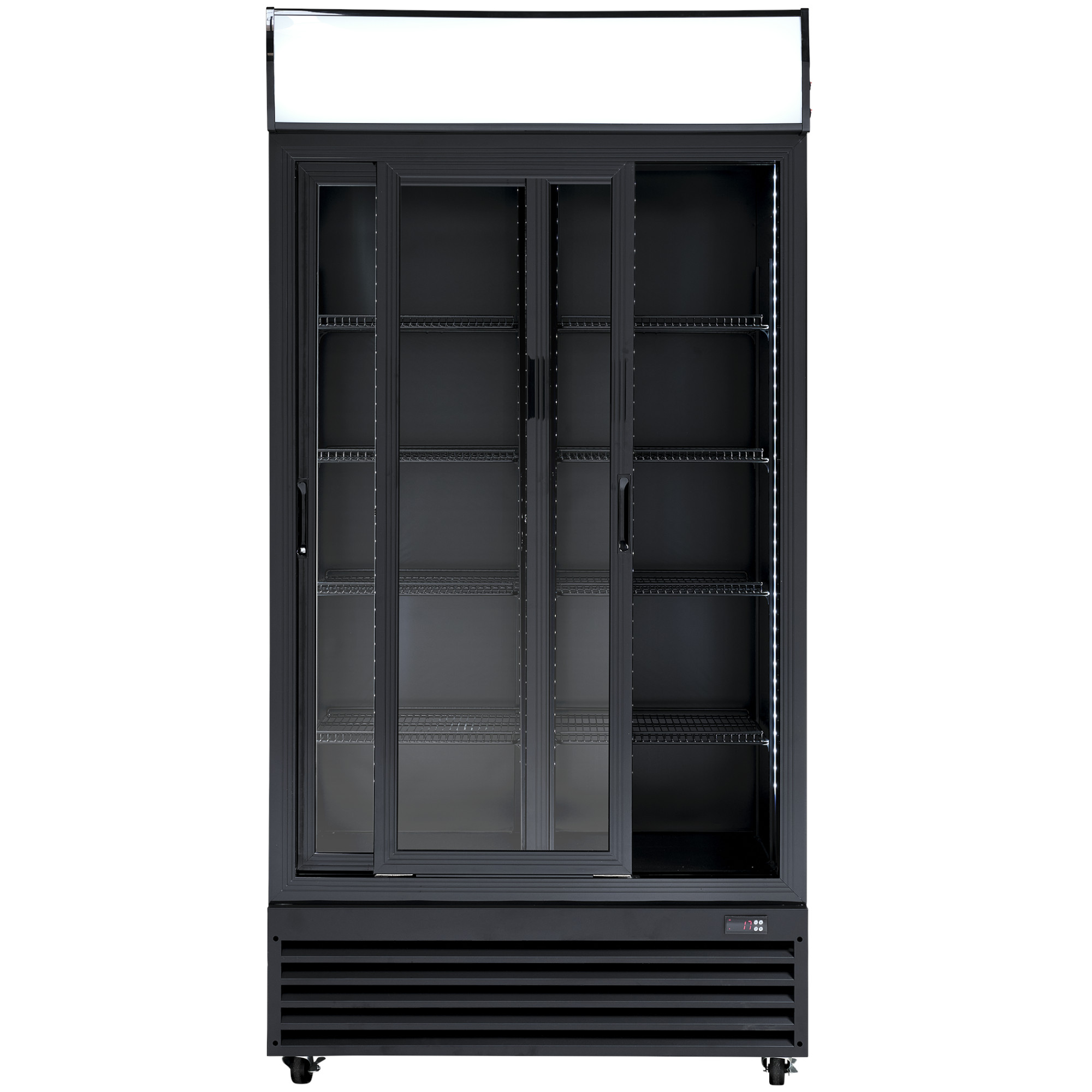 Displaykyl SD 802 BSLE, skjutdörrar, 690 liter - 4
