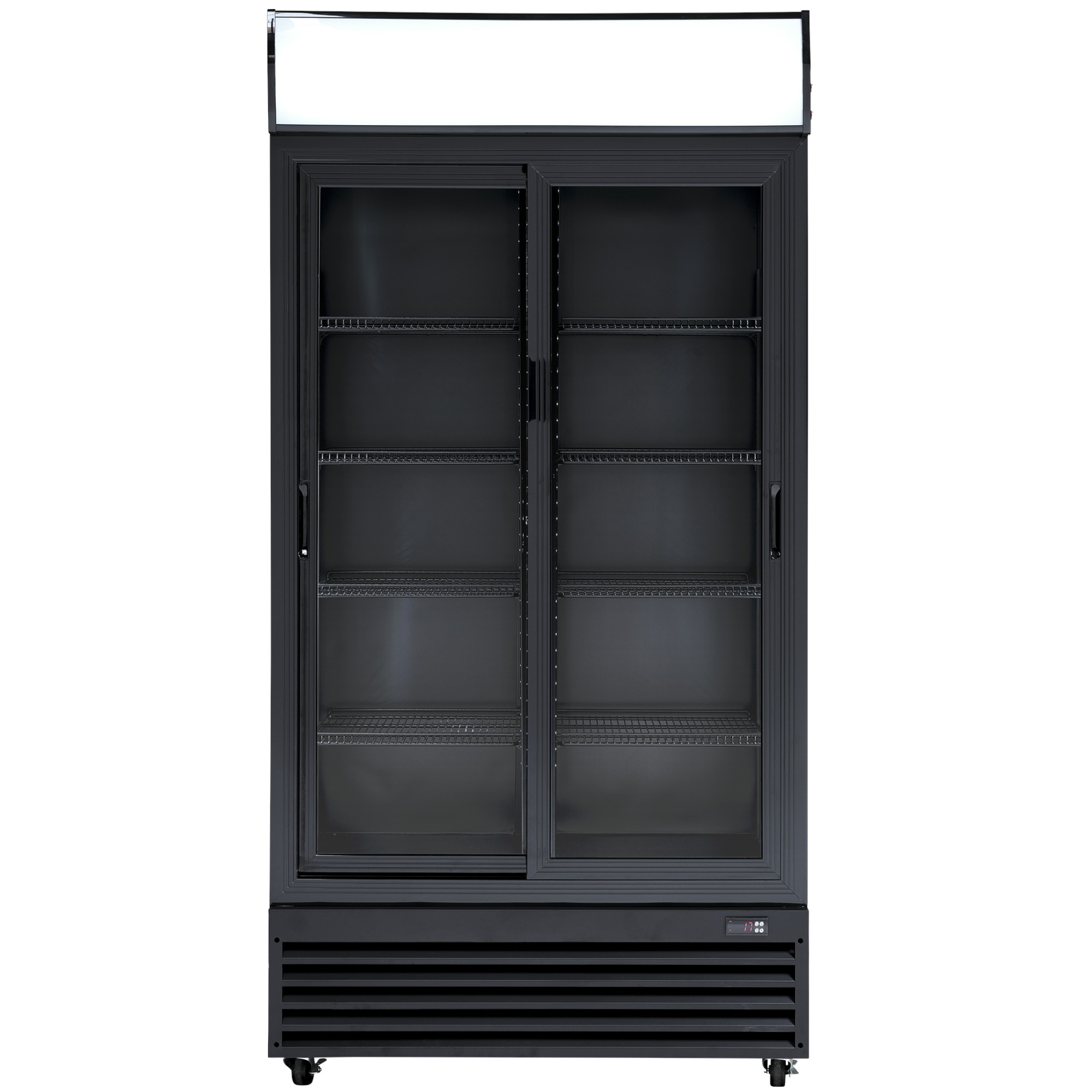 Displaykyl SD 802 BSLE, skjutdörrar, 690 liter - 3