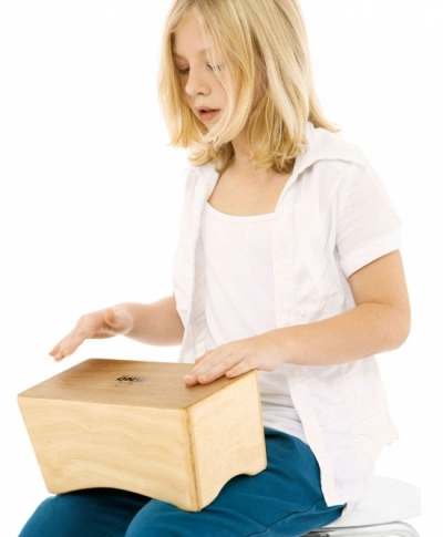 NINO931 Bongo Cajon Röd/Grön/Natur - 4