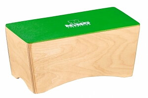 NINO931 Bongo Cajon Röd/Grön/Natur