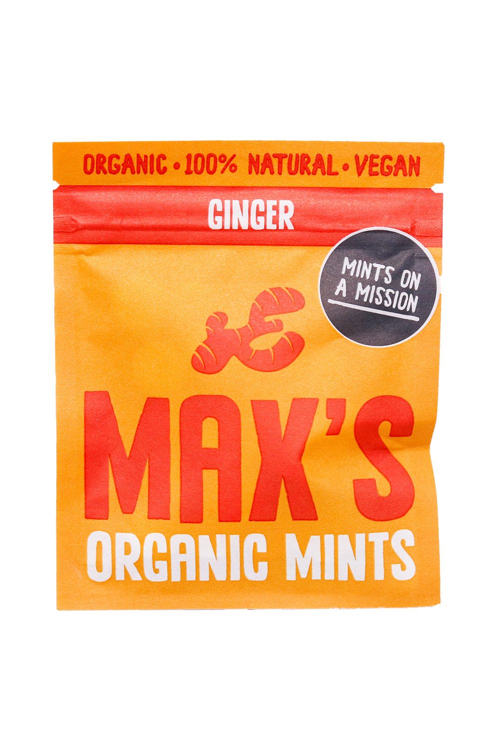 Mints Ginger påse 17g x12, EKO VEGAN