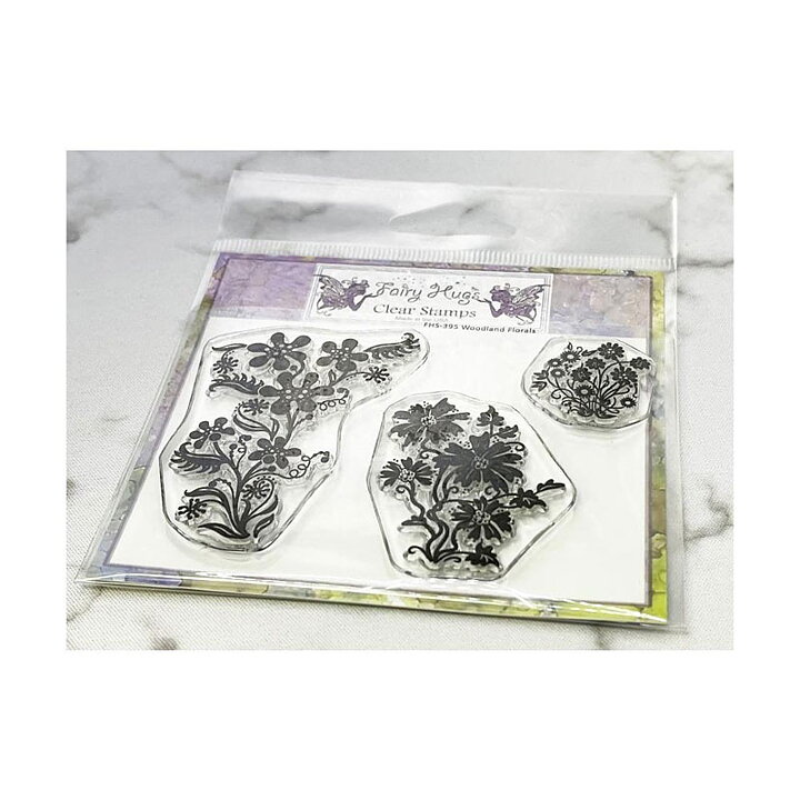 Fairy Hugs Clear Stamps - Woodland Florals