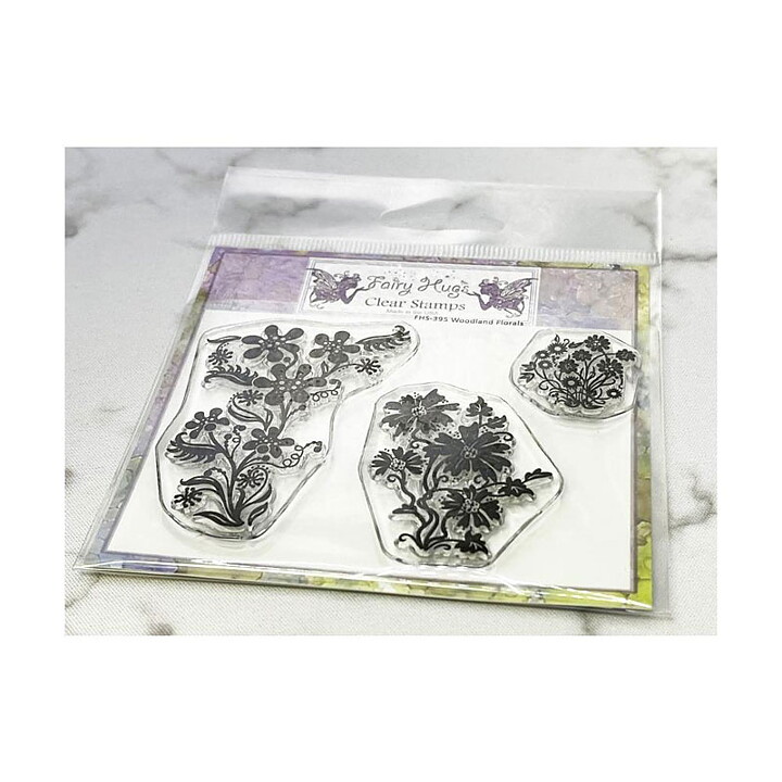 Fairy Hugs Clear Stamps - Woodland Florals