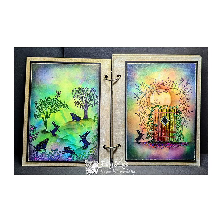 Fairy Hugs Clear Stamps - Woodland Florals