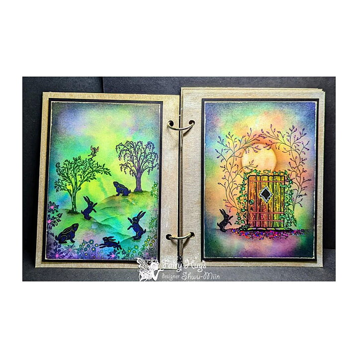 Fairy Hugs Clear Stamps - Woodland Florals