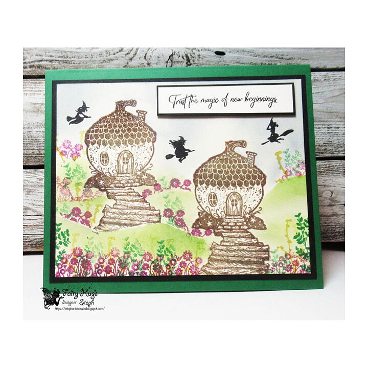 Fairy Hugs Clear Stamps - Woodland Florals