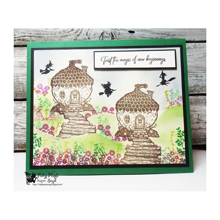 Fairy Hugs Clear Stamps - Woodland Florals