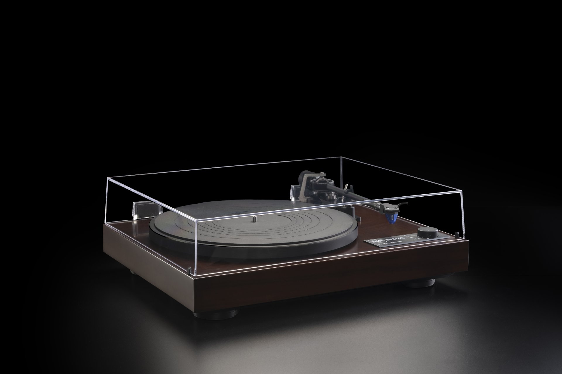 Dual CS-618Q  manuell direktdriven skivspelare med  33, 45 & 78 varv - 8