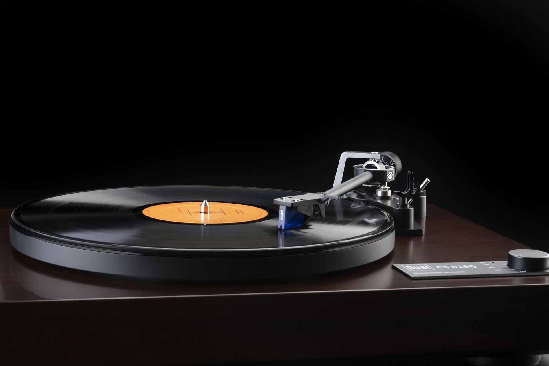 Dual CS-618Q  manuell direktdriven skivspelare med  33, 45 & 78 varv - 13