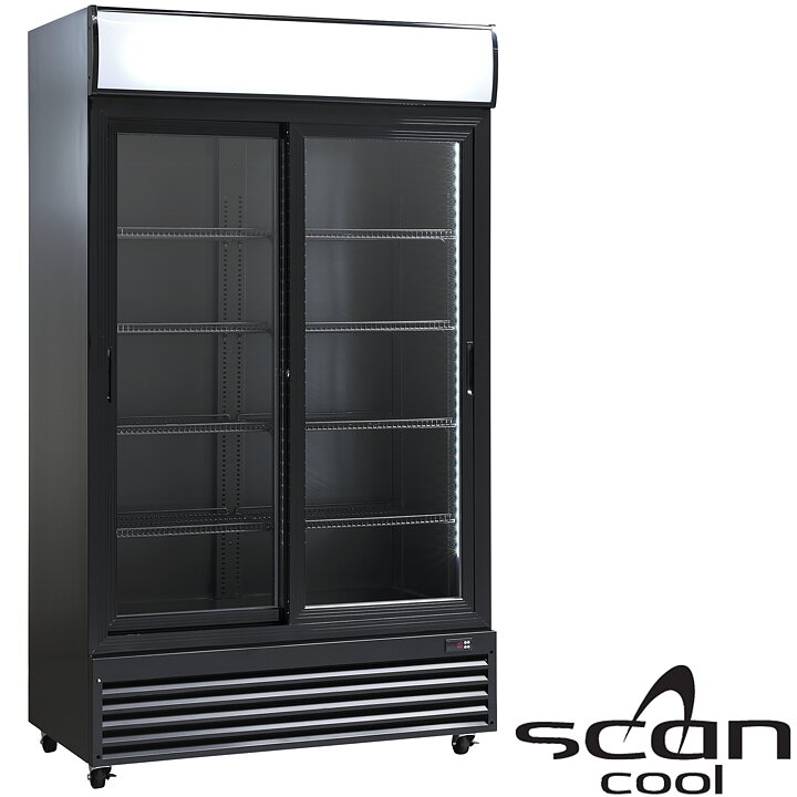 Displaykyl SD 1002 BSLE, skjutdörrar, 764 liter