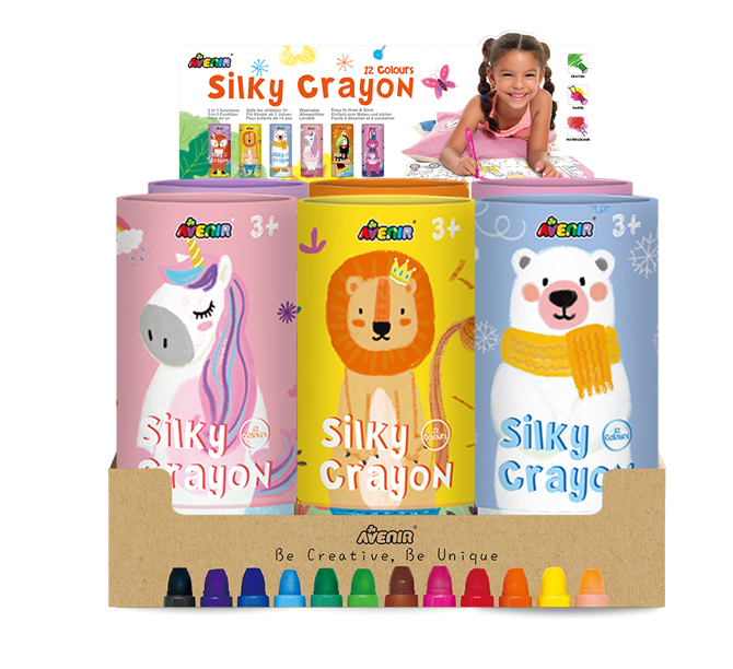 Avenir Silky Crayon 12 colors