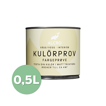 Alcro Kulörprov Matt 0,45L