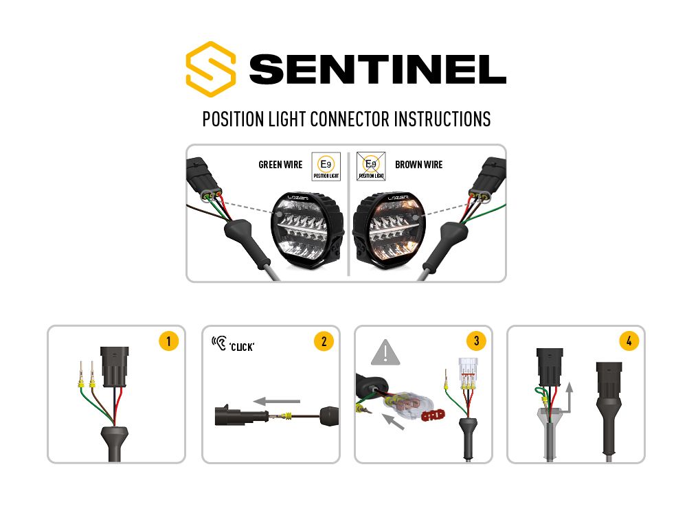 Lazer Sentinel 7 Elite LED Lisävalo - 10