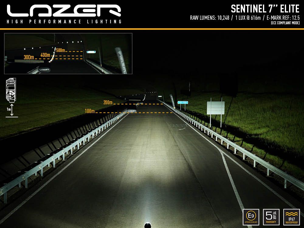 Lazer Sentinel 7 Elite LED Lisävalo - 6