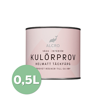Alcro Kulörprov Helmatt 0,45L