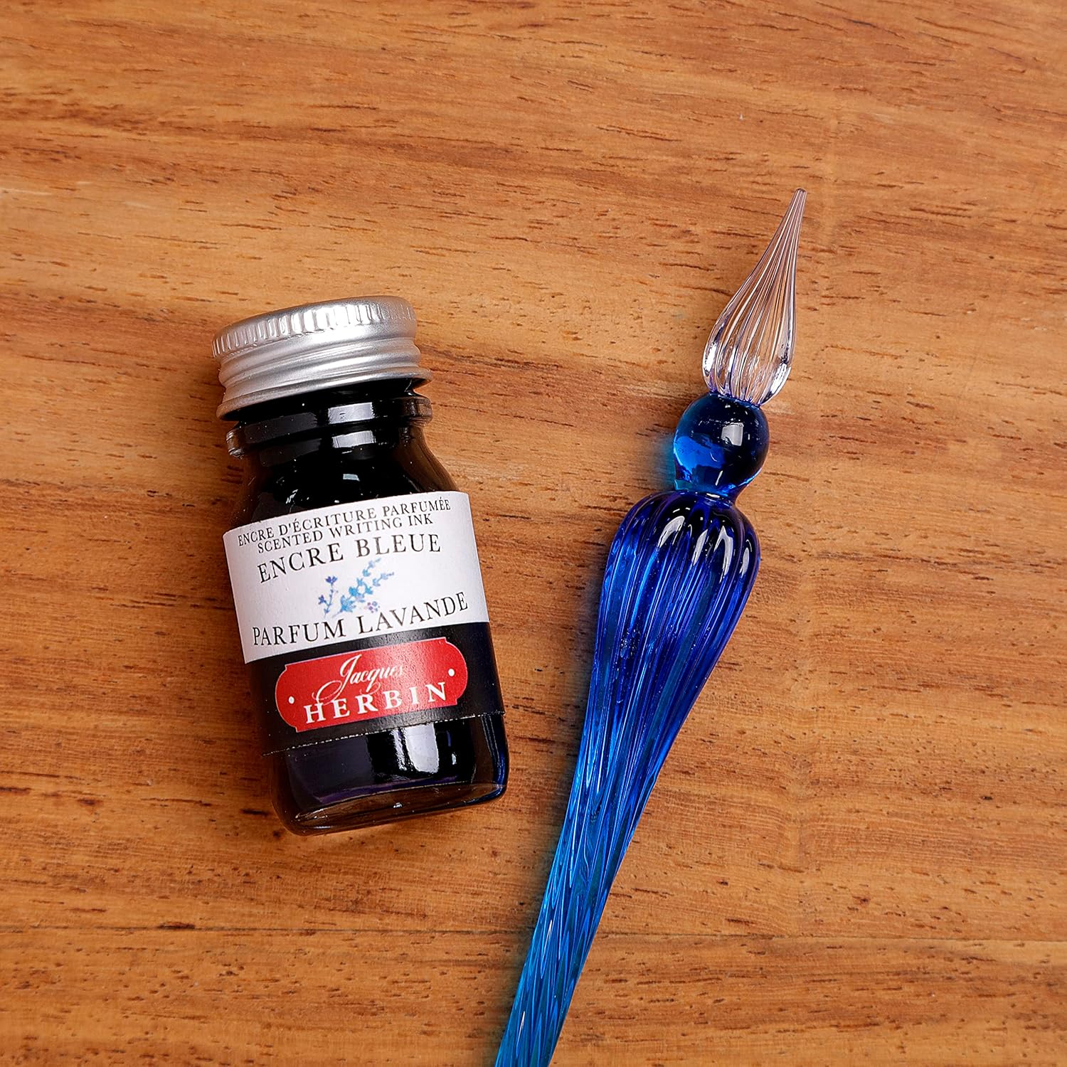 J.Herbin Glaspenna 18 cm - Clear - 22