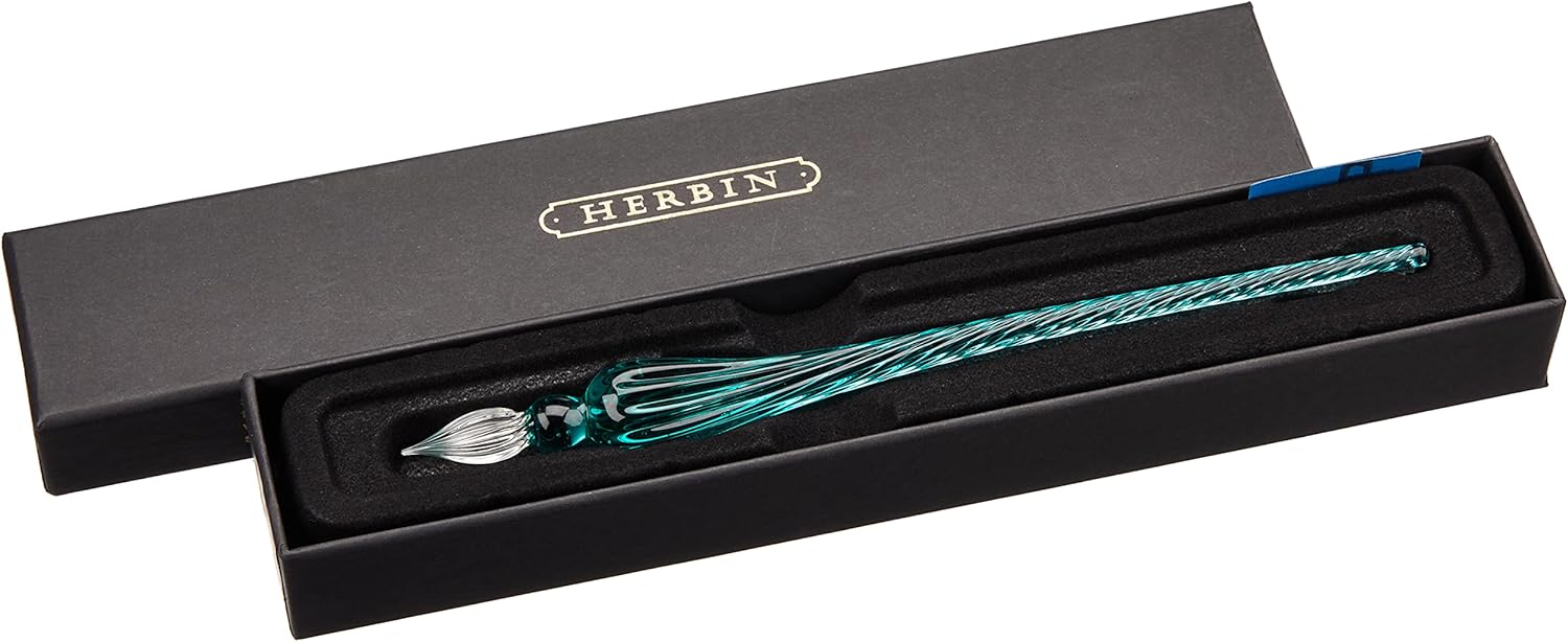 J.Herbin Glaspenna 18 cm - Svart - 7