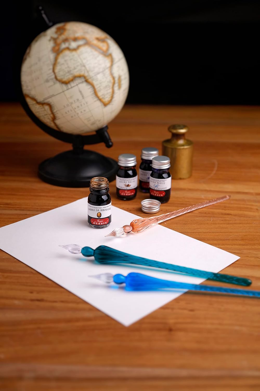 J.Herbin Glaspenna 18 cm - Svart - 8