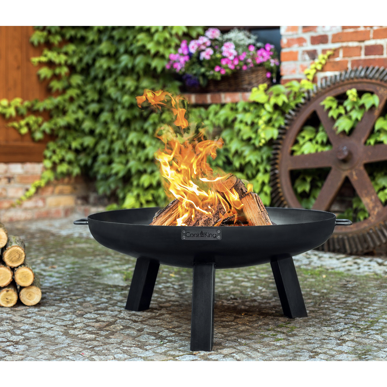 Eldfat Polo 60cm Ø höjd 36cm