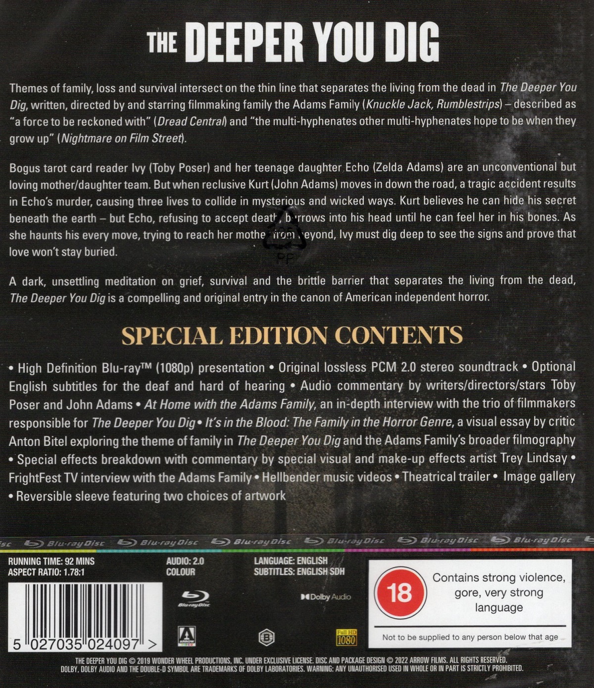 The Deeper You Dig (ej svensk text) (Blu-ray) - 2