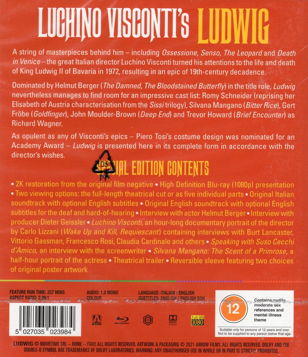 Ludwig (ej svensk text) (Blu-ray) - 2