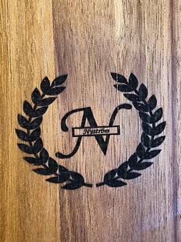 Skärbräda med Monogram 