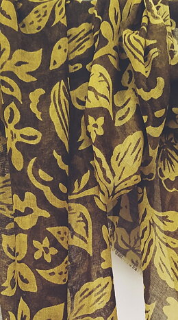 Olivia grön ullscarf