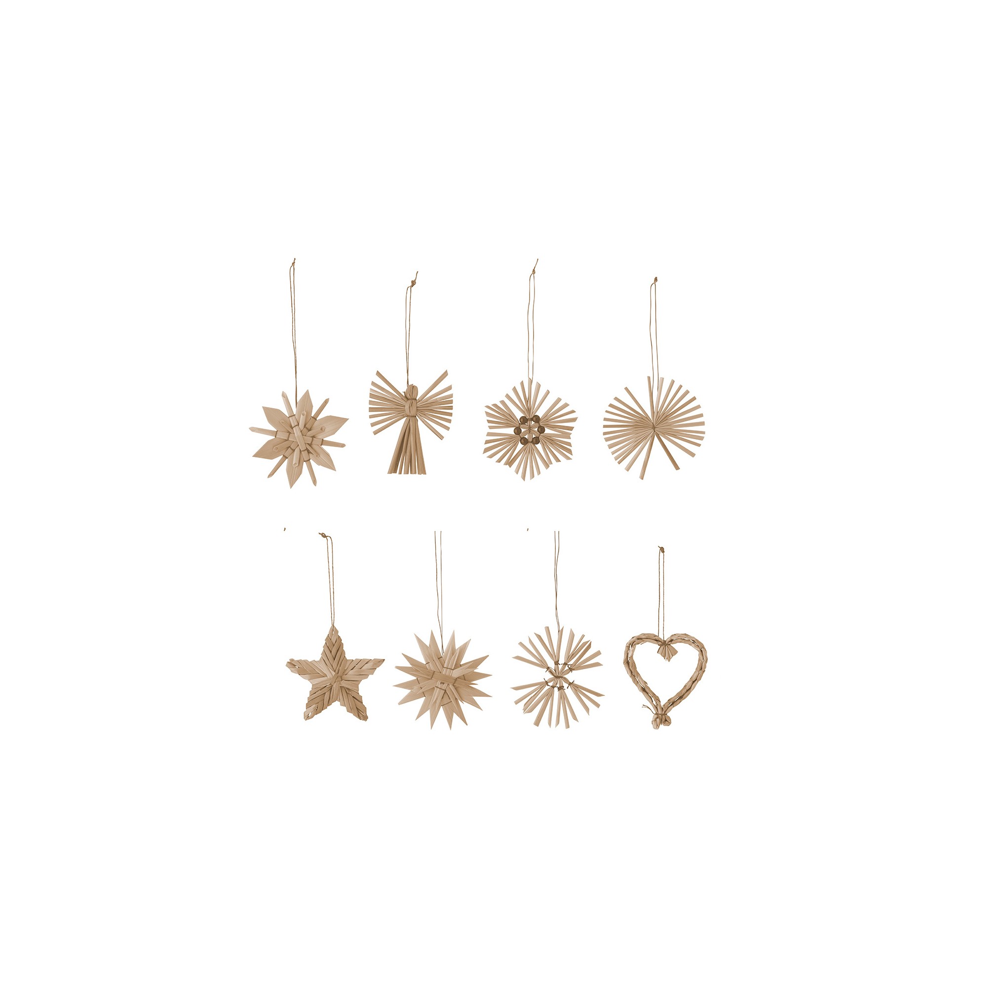 JULGRANSDEKORATION - 8-PACK