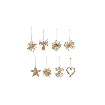 JULGRANSDEKORATION - 8-PACK
